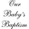 Baby Baptism Napkins Online
