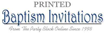 Baptism Invitations