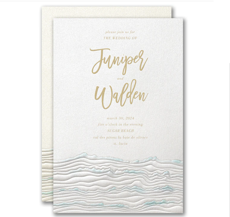 Beach Wedding Invitations