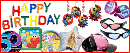 Birthday Party Supplies