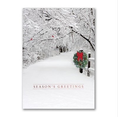 Cardinal Greeting Card Christmas