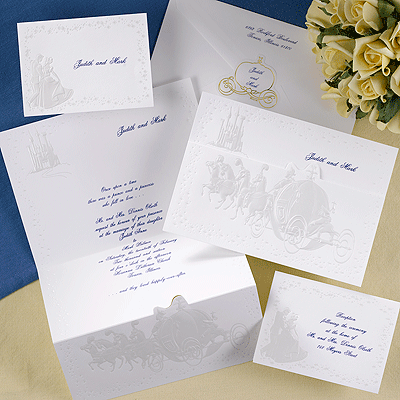 Cinderella Coach Wedding Invitations