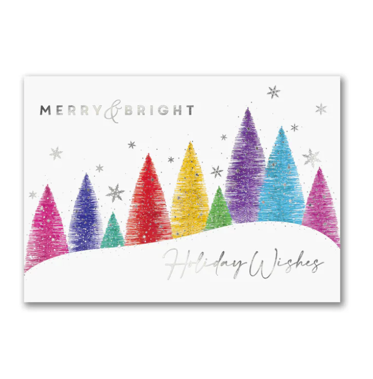 Colorful Business Christmas Card