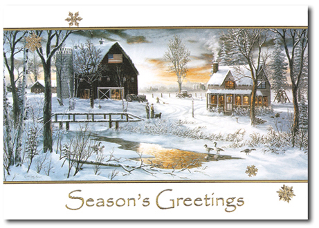 Country Christmas Cards
