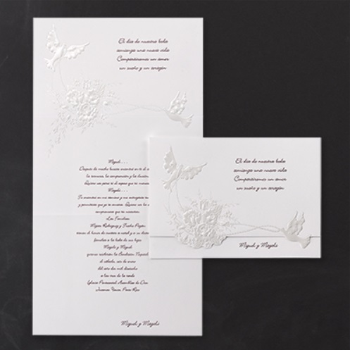 Dove Wedding Invitations