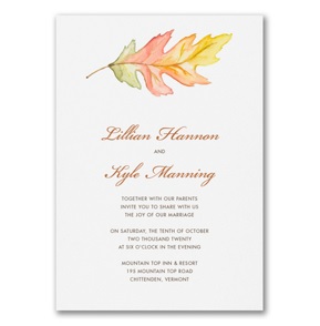 Fall Invitations