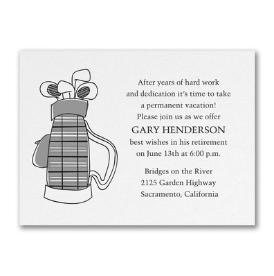 Golf Invitations