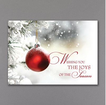 Joy Christmas Card