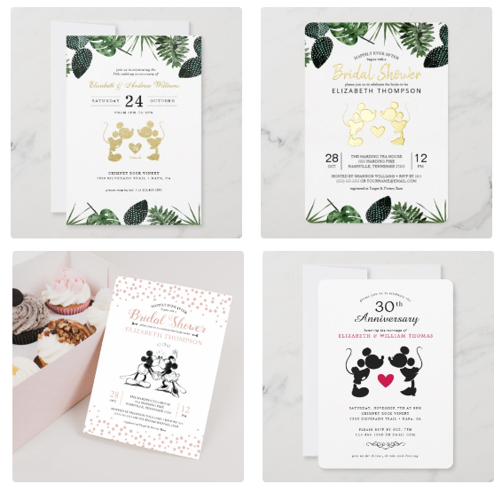 Mickey Mouse Invitations