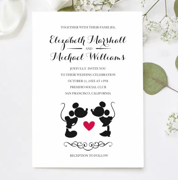 Mickey Mose Invitations