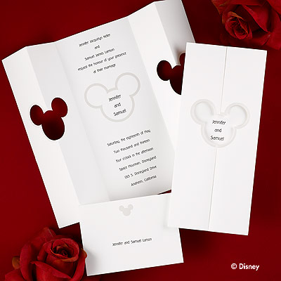 Mickey Mouse Wedding Invitations More Disney Wedding Invitations