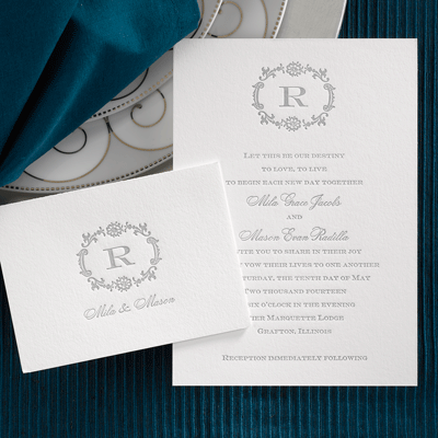Monogram Invitations
