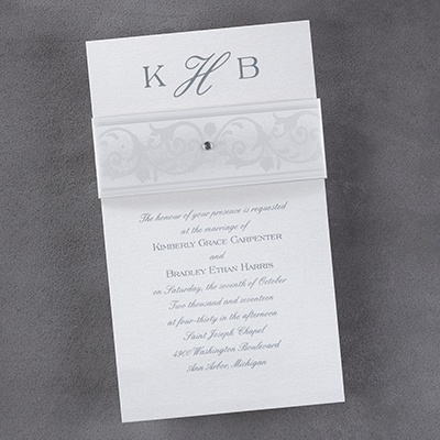 Monogram Wedding Invitations