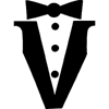 Tuxedo Theme Napkins