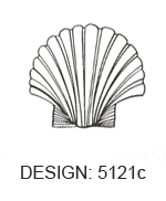 Scallop Seashell Beach Wedding Napkins