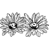 Daisy Wedding Napkins