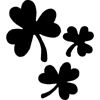 Irish Wedding Napkins Shamrocks