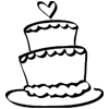 Wedding Cake Napkins