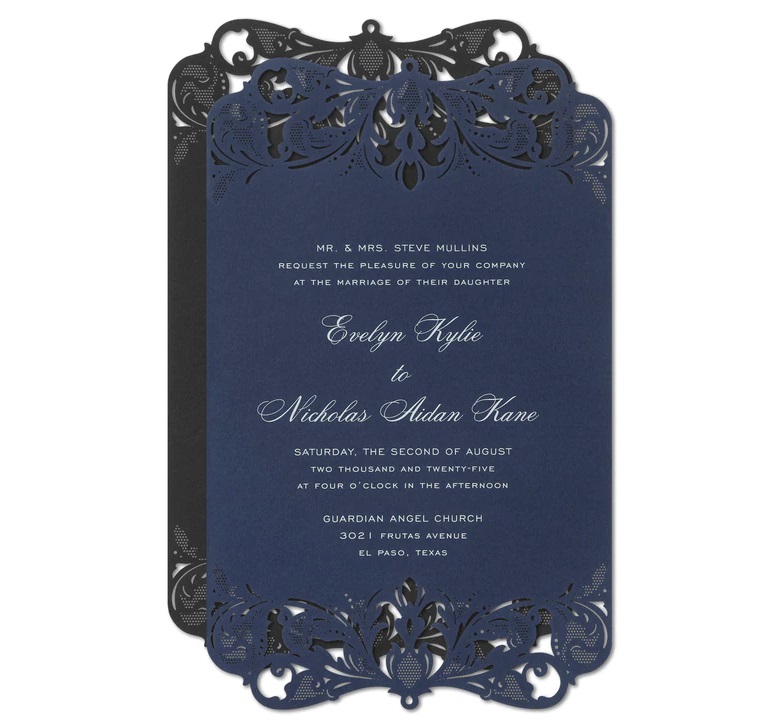 Navy Invitations