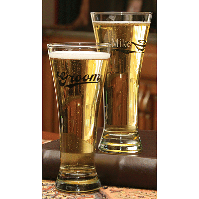 Personalized Beer Glasses