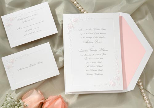 Pink Wedding Invitations