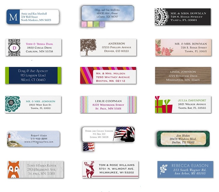 Return Address Labels