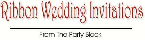 Ribbon Invitations