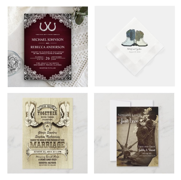 Western Wedding Invitations